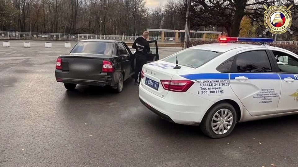 Днем 24 октября экипажем ДПС отделения Госавтоинспекции "Канашский" был задержан бесправный водитель "Приоры"