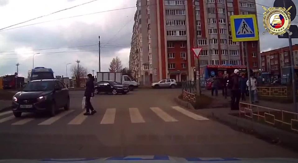 24 октября в Чувашии прошел рейд «Пешеход. Пешеходный переход»