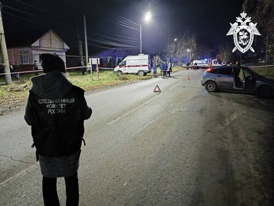 По факту смертельного ДТП с участием несовершеннолетнего в городе Алатырь возбуждено уголовное дело