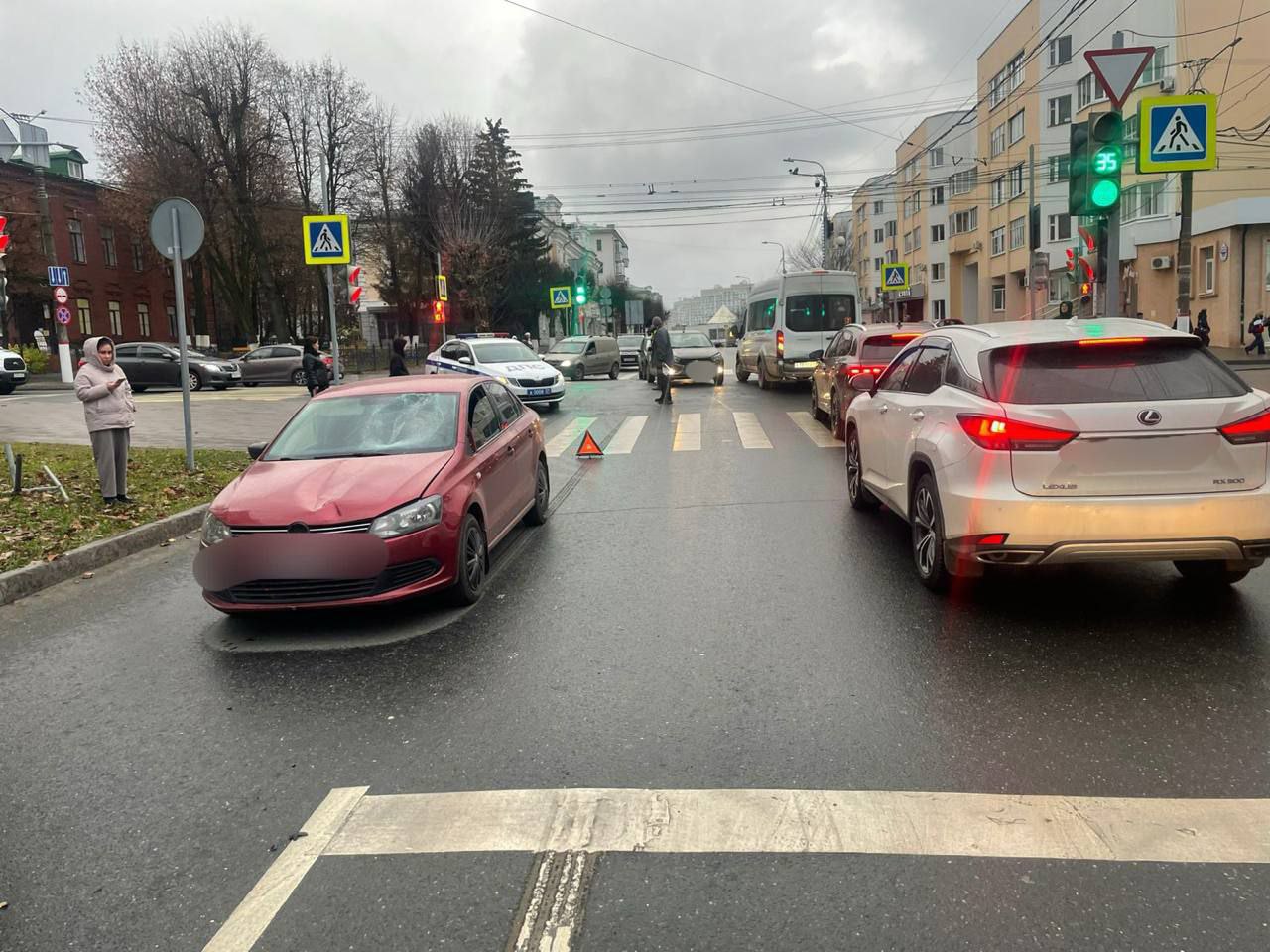 30 октября в 15:10, на перекрестке ул. Дзержинского - ул. К. Маркса в Чебоксарах произошло ДТП, в котором пострадал ребёнок