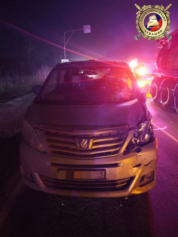 Автоинспекторы работают на месте ДТП со смертельным исходом