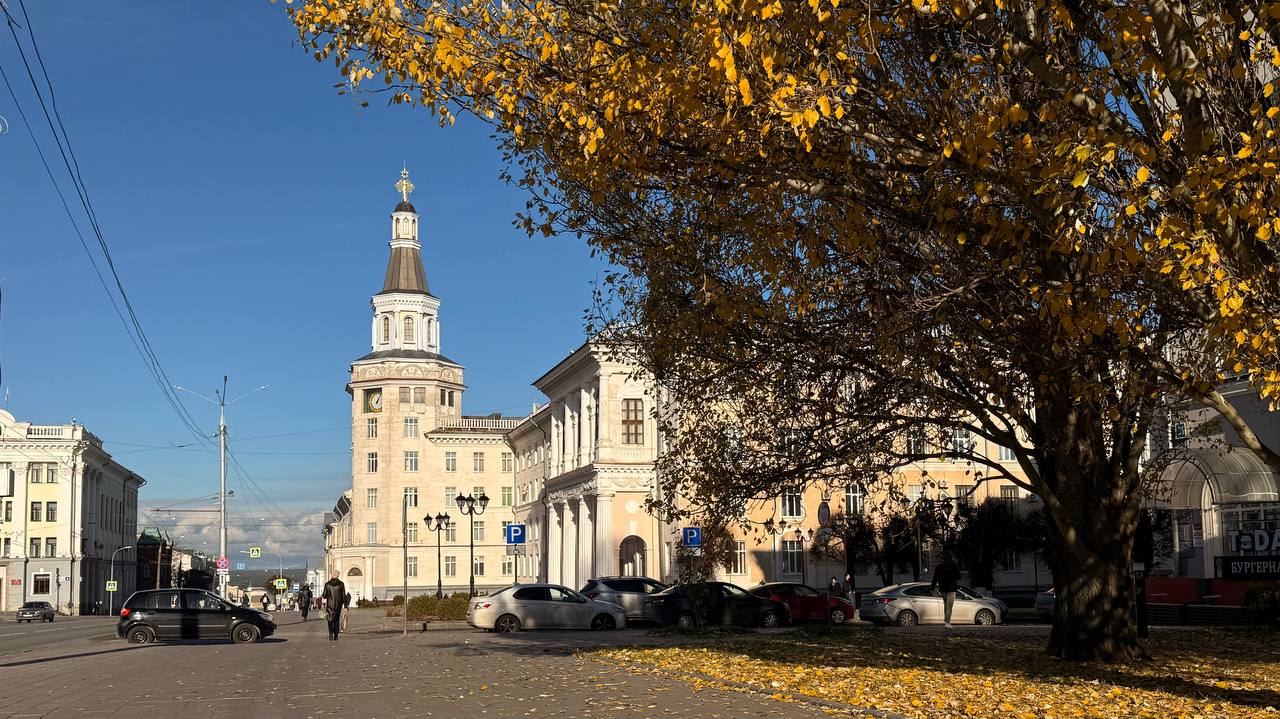 Какое прекрасная погода сегодня в Чебоксарах! И это примиряет нас с тем, что рабочая неделя – шестидневная
