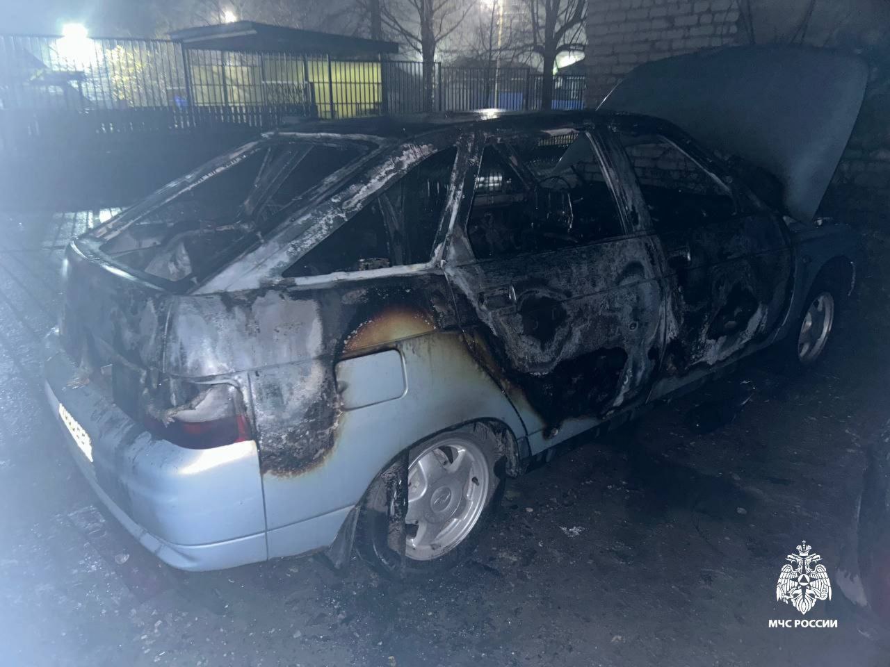 Автомобиль и дом сгорели в Чувашии за один день