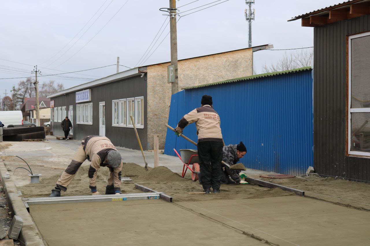 Благоустройство центра Ядрина на пороге завершения