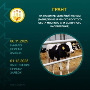 Правительство Чувашии выделило дополнительные средства на гранты для семейных ферм