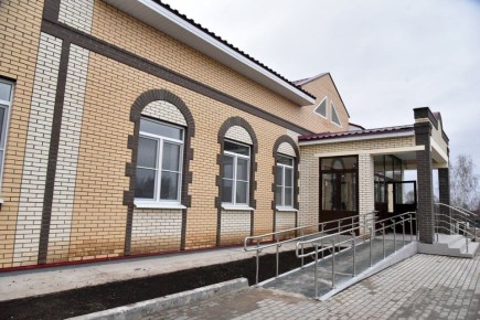 Новый Дом культуры готовится к открытию селе Хормалы Ибресинского округа