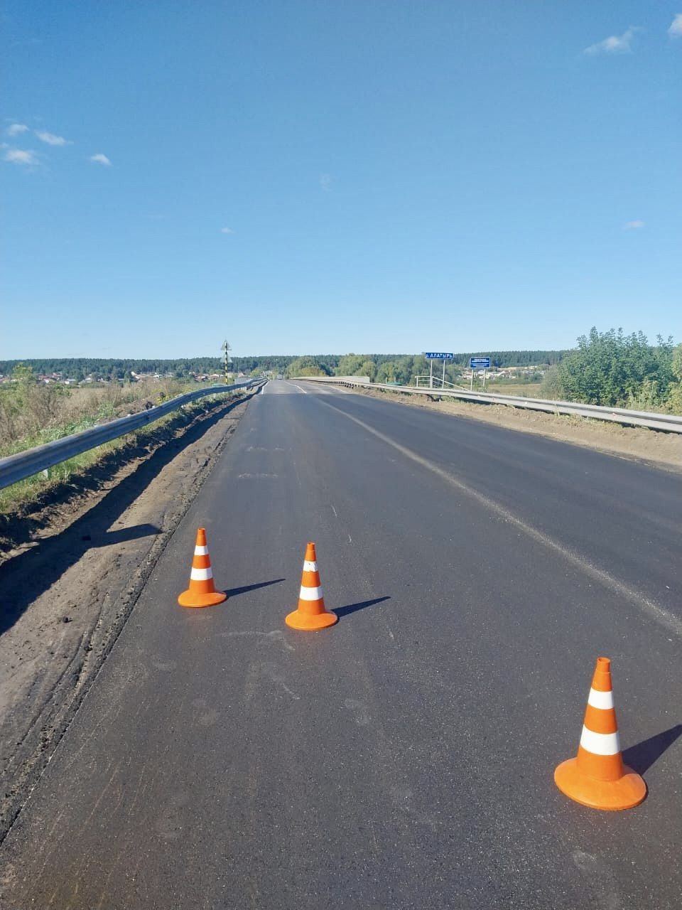Алатырцы получили обновлённую дорогу благодаря нацпроекту Алатырцы получили обновлённую дорогу благодаря нацпроекту