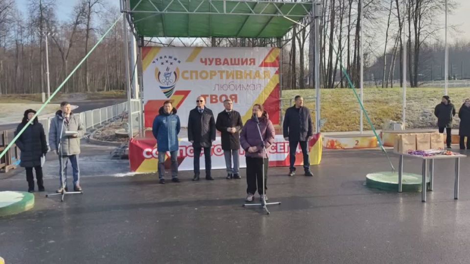 Елена Вяльбе поблагодарила Чувашию за открытие современной лыжероллерной трассы