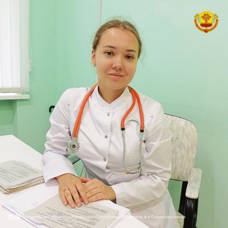 В Вурнарской центральной больнице начала работать молодой врач-эндокринолог Елена Тимофеева