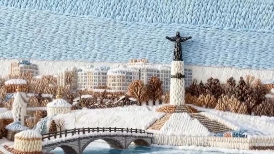 В соцсетях новый тренд — вязаные Чебоксары