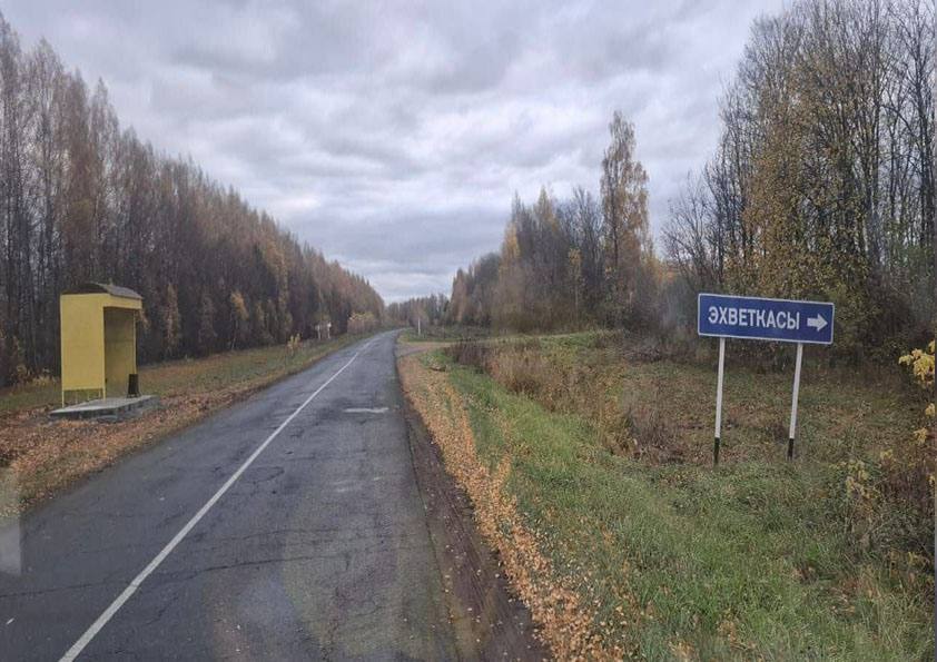 После обращения на личный прием к прокурору Чувашии установлен павильон на остановке общественного транспорта на территории Моргуашского муниципального округа