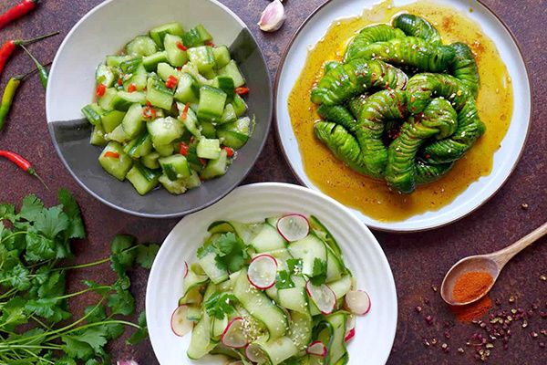 Надежные рецепты огуречного салата: три стиля по-китайски