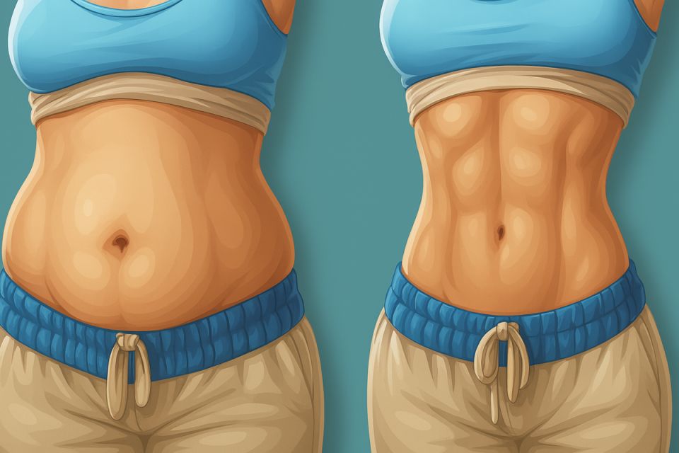 Продукты, которые помогут избавиться от лишнего живота после 50 лет