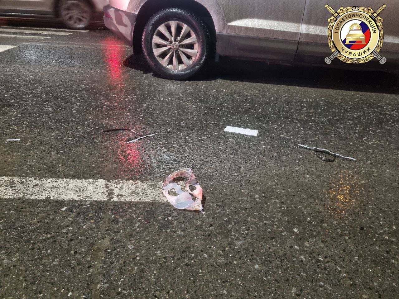 В Чебоксарах пенсионерка попала под колеса автомобиля на "зебре"