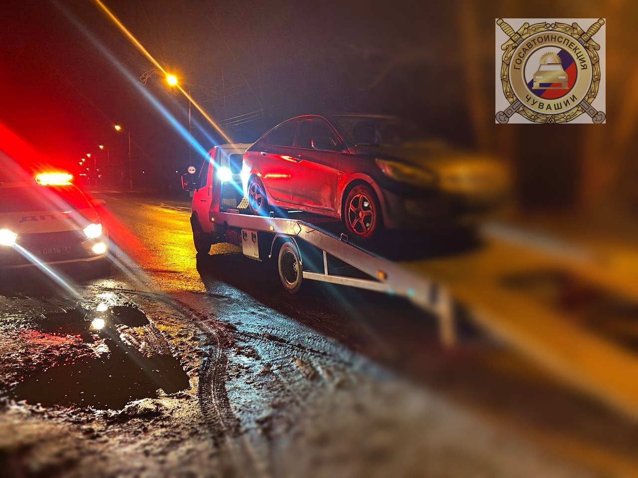 В Козловском округе сотрудники Госавтоинспекции остановили автомобиль, за рулём которого находился мужчина с признаками алкогольного опьянения