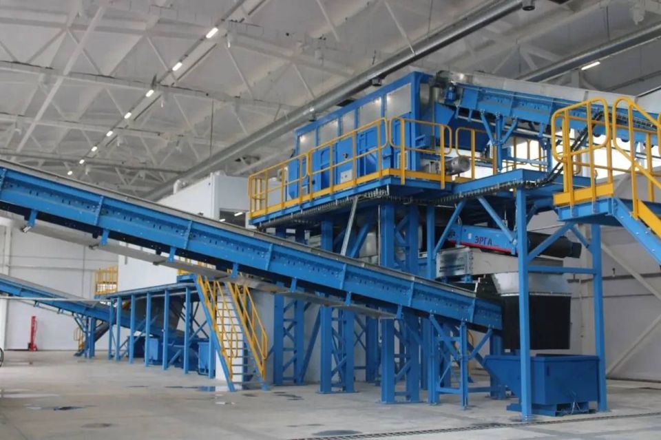 Мусоросортировочный комплекс в Канашском округе начал приём твёрдых коммунальных отходов