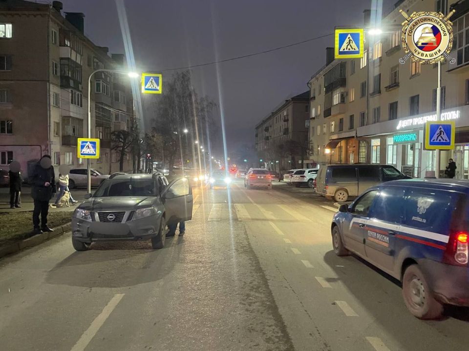 В Чебоксарах нетрезвый водитель сбил женщину на пешеходном переходе