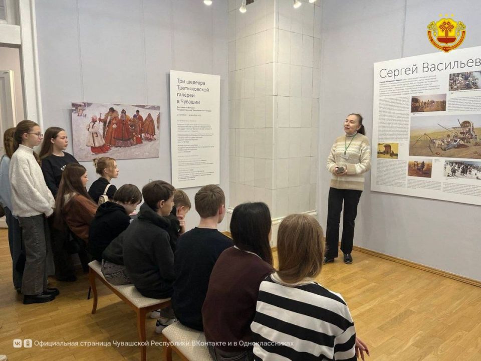 Выставку «Три шедевра Третьяковской галереи в Чувашии» посетило более 3 тысяч человек!