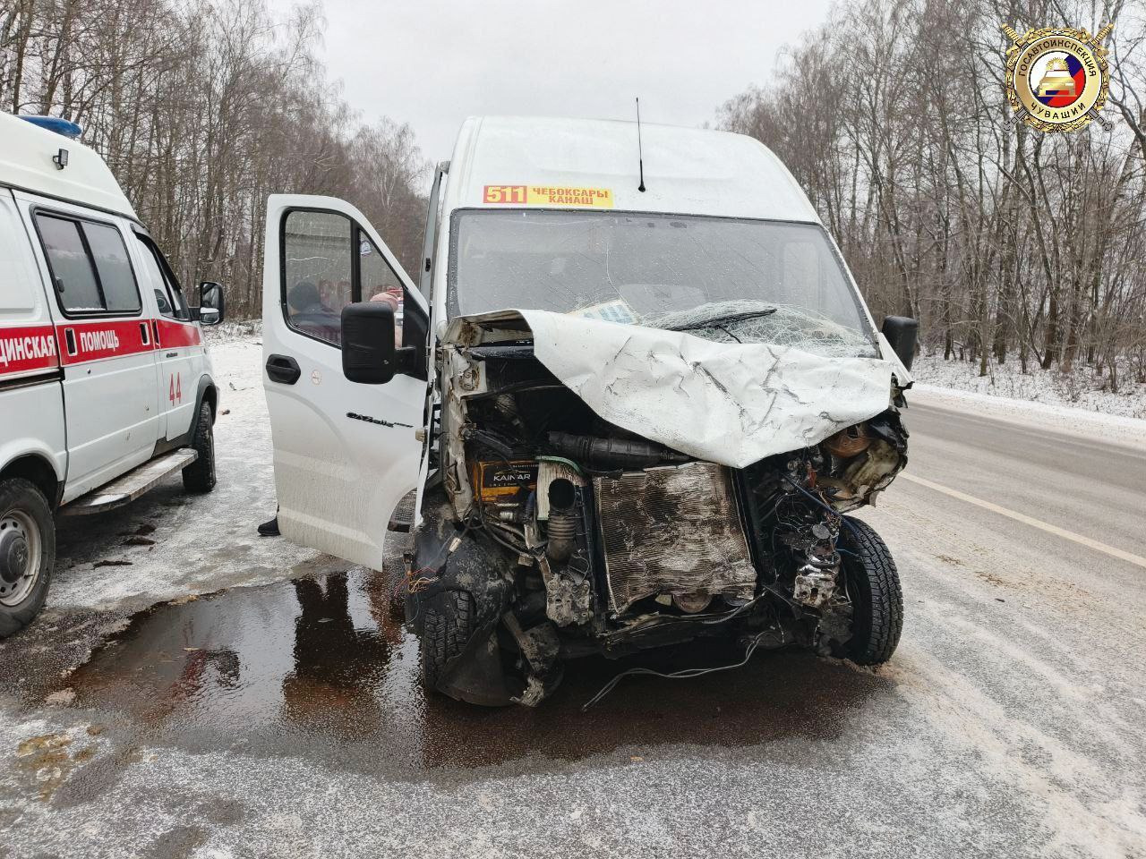 В Канашском округе в лобовом столкновении с автобусом погиб водитель иномарки В Канашском округе в лобовом столкновении с автобусом погиб водитель иномарки