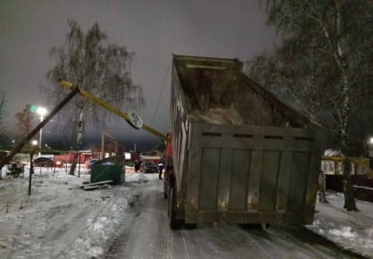 Грузовик повредил газопровод в Порецком - около 100 домов оказались без газоснабжения