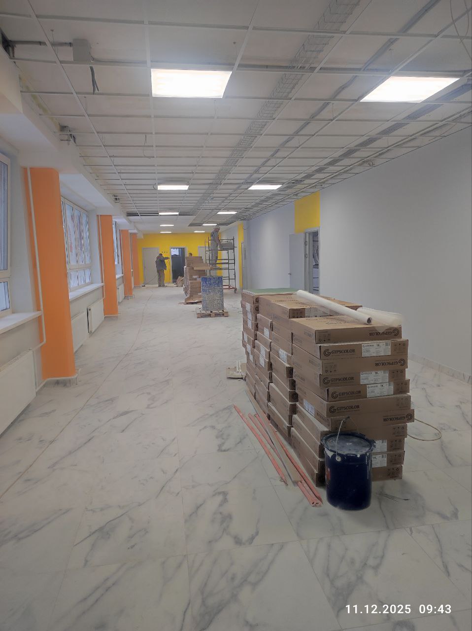 Ремонт в Школе №22 выходит на финишную прямую