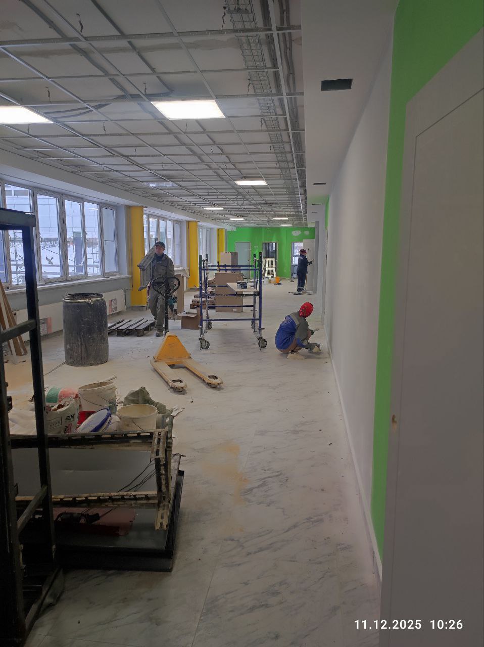 Ремонт в Школе №22 выходит на финишную прямую Ремонт в Школе №22 выходит на финишную прямую