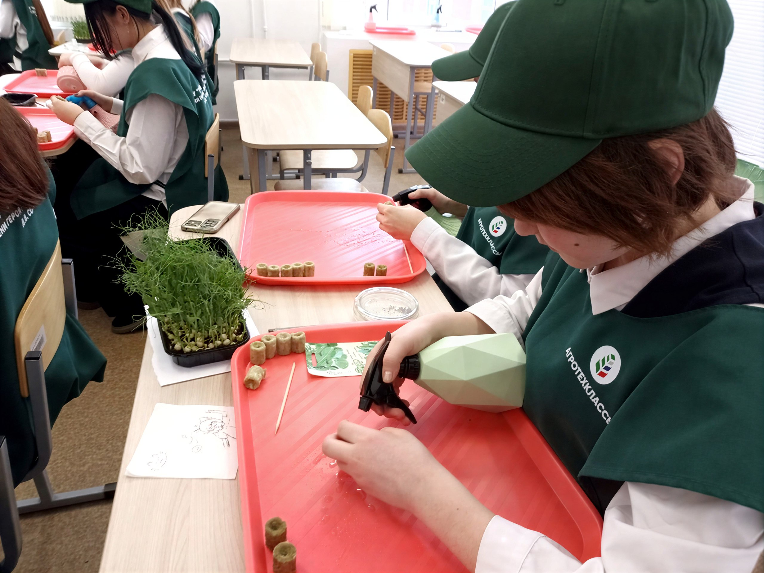 Ученики агротехкласса Тренькасинской школы активно погружаются в мир сельского хозяйства Ученики агротехкласса Тренькасинской школы активно погружаются в мир сельского хозяйства
