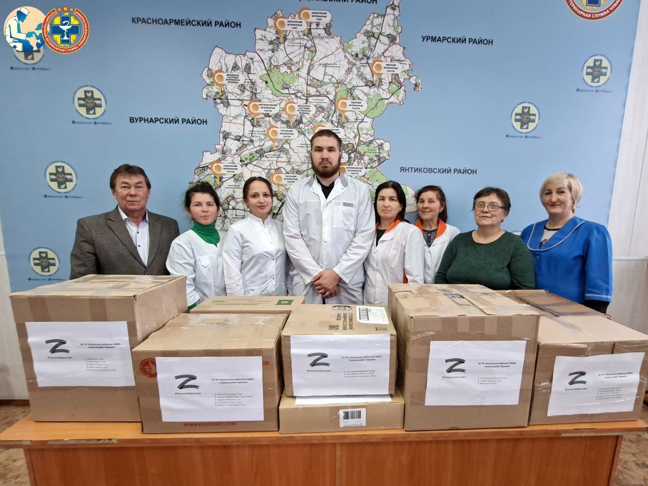Тепло от родного края: ветеринарные специалисты Канашского округа собрали посылки для участников СВО
