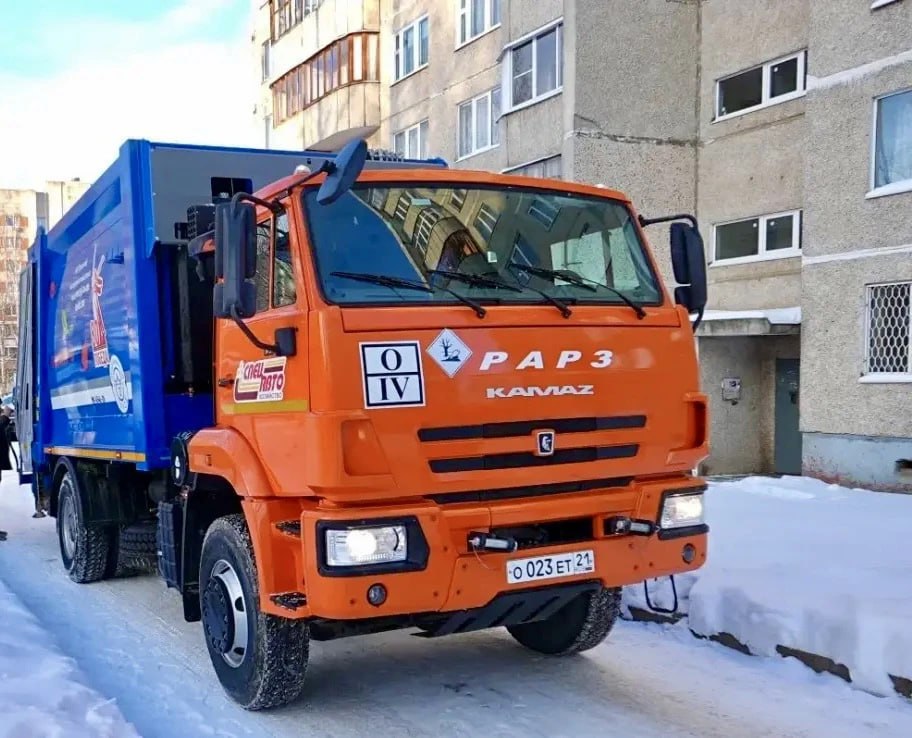 Городское предприятие «Спецавтохозяйство» встречает новый год с обновлённым автопарком!