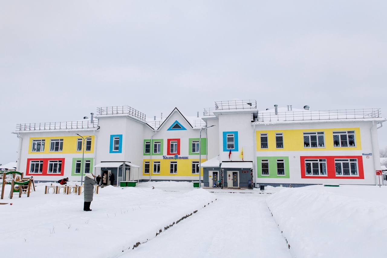 Новый детский сад «Колокольчик» распахнул двери в селе Москакасы Моргаушского округа