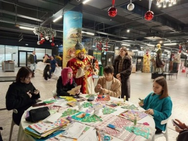 Новогоднее волшебство творчества в «Пехете»!