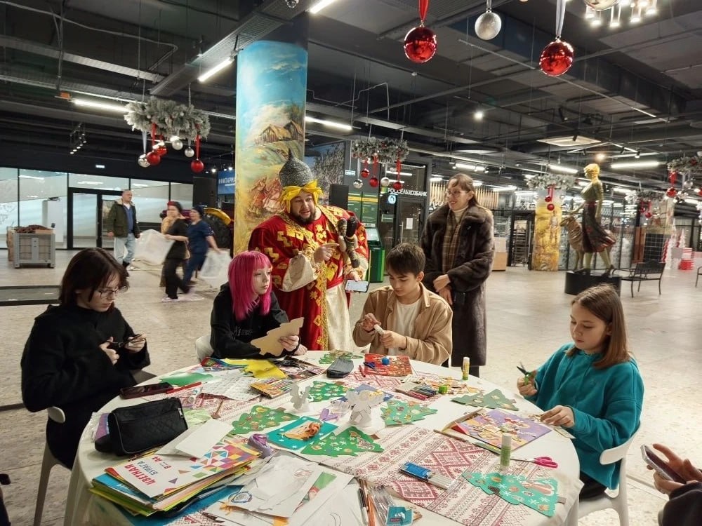 Новогоднее волшебство творчества в «Пехете»!