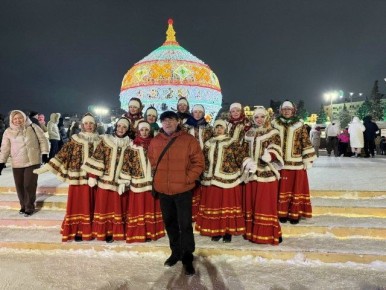 "Пилеш" приглашает!. 6 января, ансамбль «Пилеш» дарил Чебоксарам настоящее праздничное настроение!