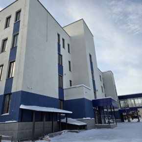 Строительство новой поликлиники в селе Шихазаны близится к завершению