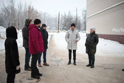 Глава города Чебоксары Станислав Трофимов провёл еженедельный субботний обход города