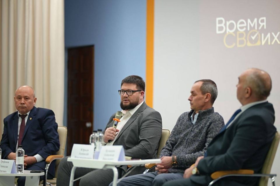 В диалоге с участниками программы «Время СВОих» — защитниками Отечества!