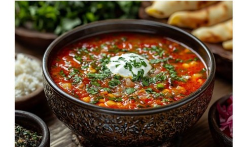 Суп харчо: классика грузинской кухни с говядиной и рисом