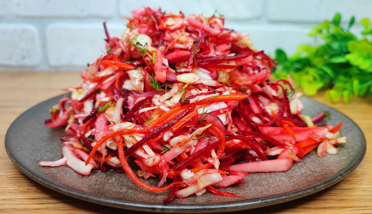 Богатырский салат: легкий и вкусный рецепт для любого стола