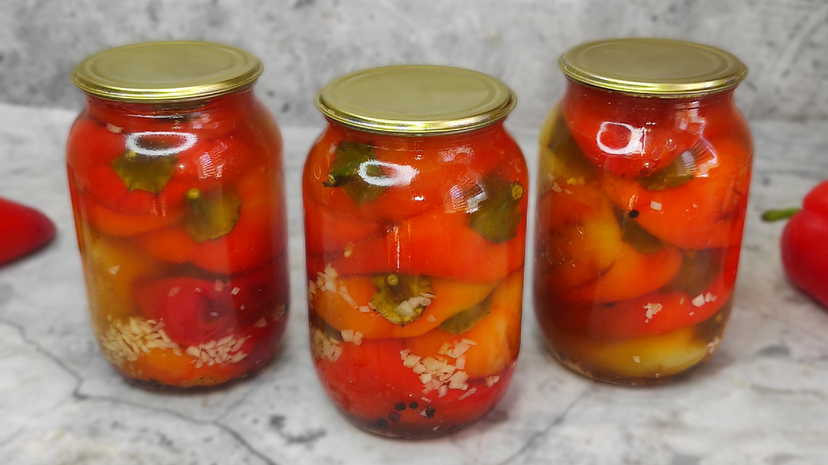 Секреты приготовления жареного болгарского перца на зиму без стерилизации