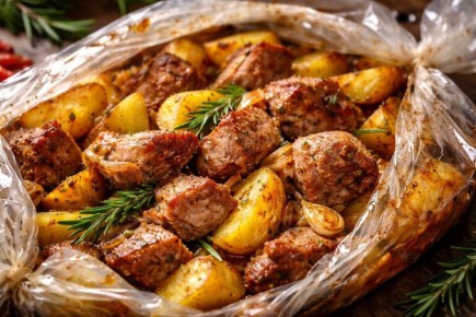 Деревенское мясо в духовке: легкий и вкусный ужин для всей семьи