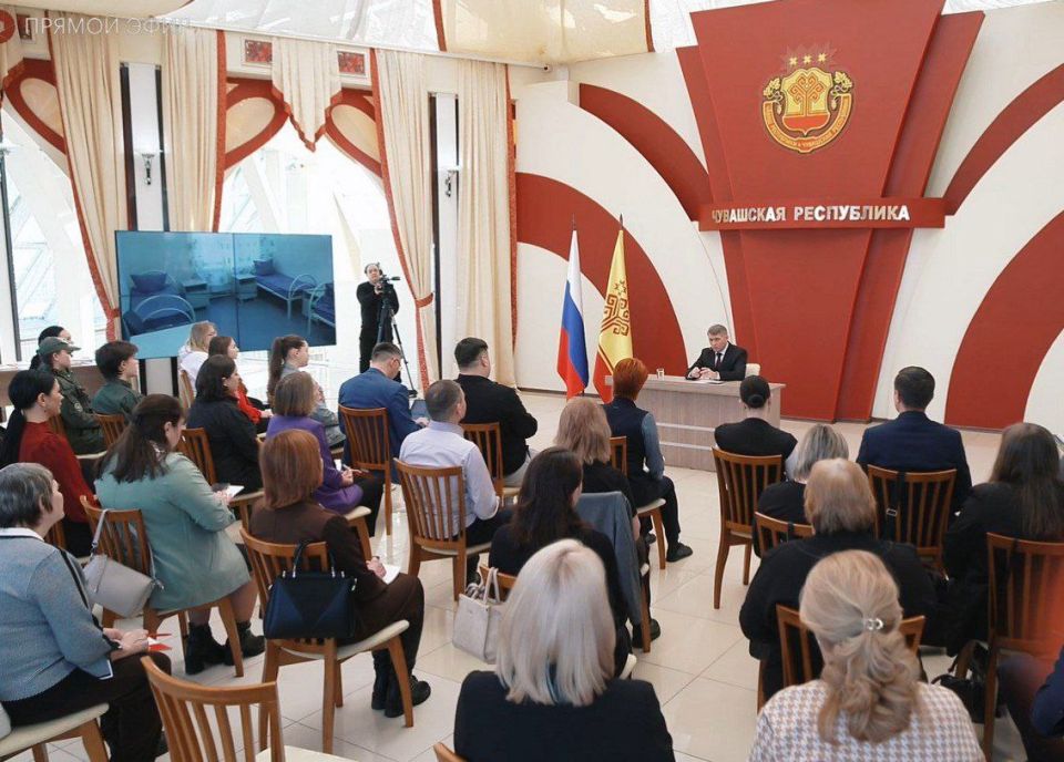 5 февраля Глава Чувашии Олег Николаев провел большую пресс-конференцию