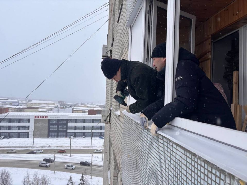 В пострадавшем доме по проспекту Мира завершены дополнительные ремонтные работы