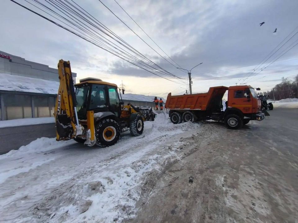 АО "Дорэкс" продолжает работы во всех районах Чебоксар