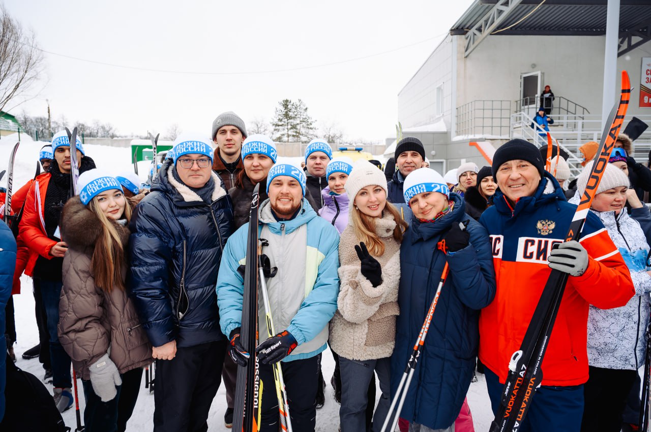 Заряд бодрости и энергии подарил традиционный зимний забег «Лыжня России»!