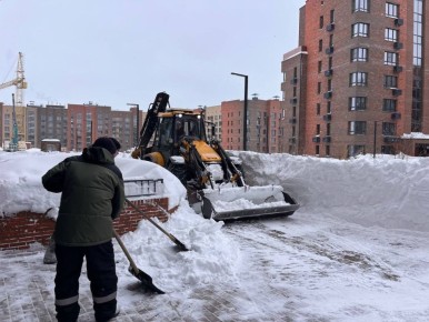 В Чебоксарах ликвидируют последствия мощного циклона