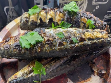 Скумбрия на мангале: идеальный рецепт для зимних гостей