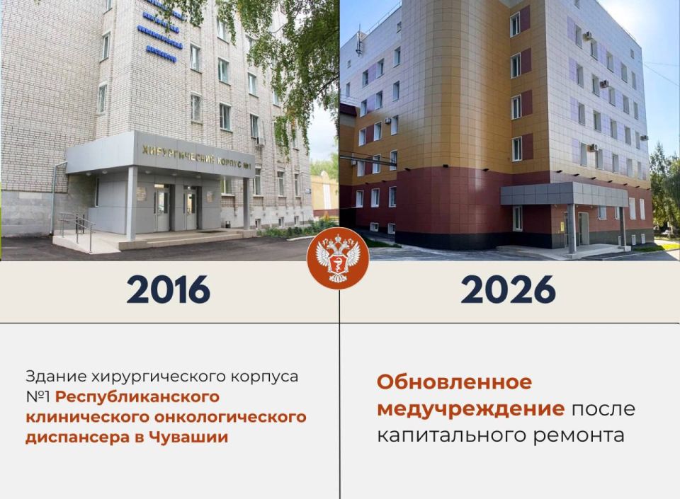 #ДоПосле: Как изменился Республиканский клинический онкологический диспансер в Чувашии за 10 лет?