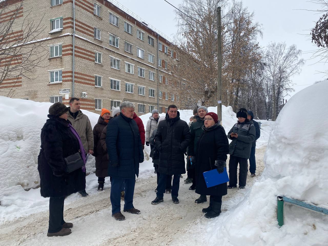 Традиционно начали пятницу с обхода Традиционно начали пятницу с обхода