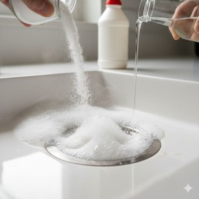 Советы по чистке: как вернуть слив в порядок с помощью соды и уксуса