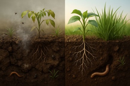 Почему растения могут испытывать нехватку питания на удобренной почве